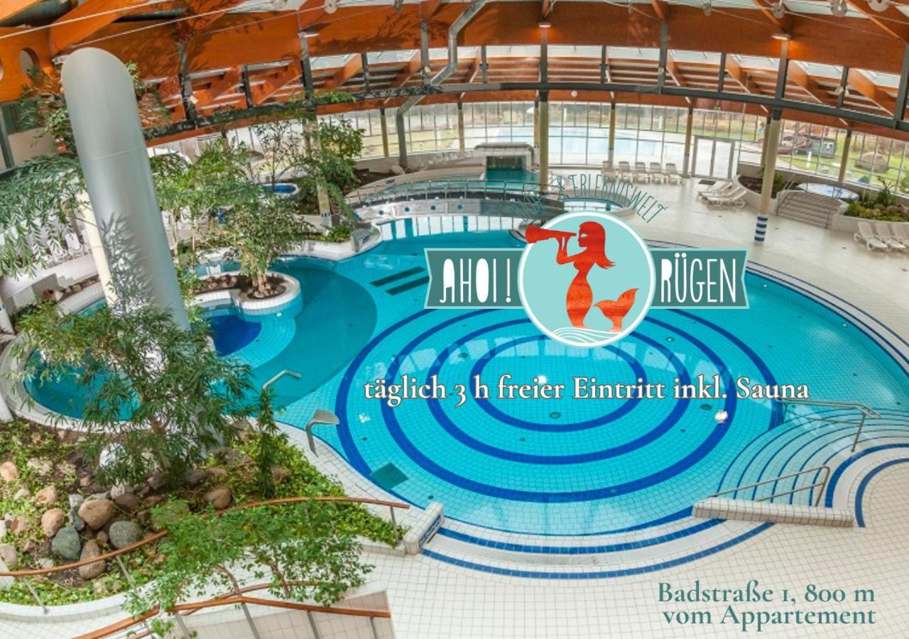 Das Appartement Inselliebe Ruegen Inkl Sauna Und 3H Taeglich Eintritt Ahoi Schwimmbad Sellin  ภายนอก รูปภาพ